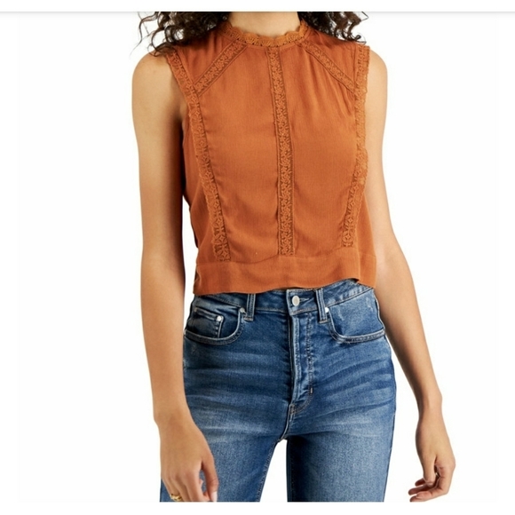 Self Esteem Tops - Self Esteem Juniors' Victorian Tie-Back Top Size XL